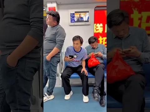 This man's belongings were stolen on the train
