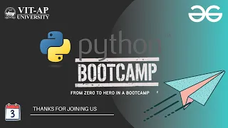 Python Bootcamp Day 3