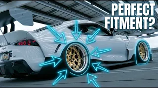 Toyota GR SUPRA MASTER Wheel Fitment Guide