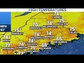 Warm weather arrives