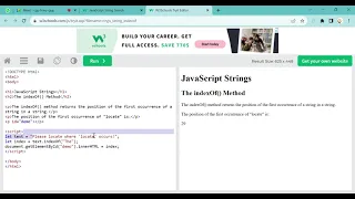 JavaScript String Search Methods Tutorial in Hindi