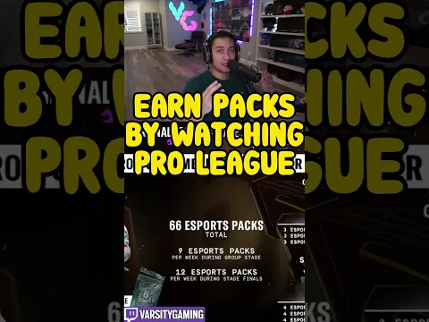 EARN 66 PACKS FOR WATCHING PRO LEAGUE (SIEGE SCHOOL) #shorts