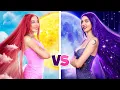 Download Lagu ¡Chica Día VS Chica Noche! Chica Nueva en la Escuela | Buen y Mal Compañero de Cuarto