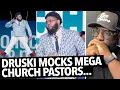 Lagu Druski spot met predikanten van megakerken die van de mensen stelen, en met de verontwaardiging v...