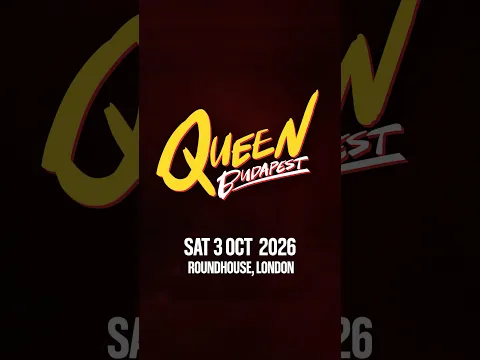 👑 Queen Budapest like you’ve never experienced it before. Stand Up. Let Loose. Break Free. ⚡