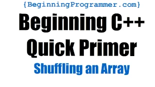 C Primer - Shuffling an Array