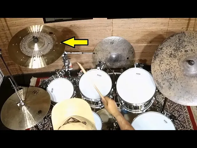Crash BFC Brazilian Finest Cymbals Dry Dark Holed 16