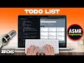 ASMR Programming Todo List - Building a React Todo App with Next js Tailwind CSS