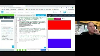 Netherlands flag and snowman problems