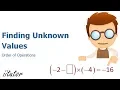 Crack the Code Find Unknown Values with Integer Order Transformations