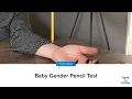 Baby Gender Pencil Test