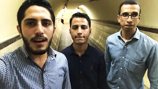 شاهد بالفيديو   ثلاث أصوات قرآنية في نفق الازهر عامر سامي   عبدالله الغرباوي   محمد الجزار دندنها