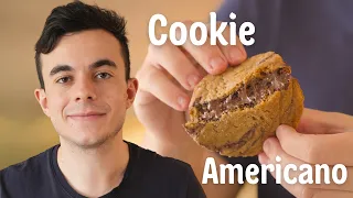 COOKIE AMERICANO PERFEITO 🍪 | Crocante por fora e macio por dentro | Cozinheiro Tommy