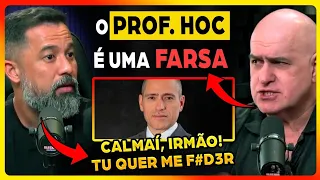 RUBÃO e GLAUBER DISCUTEM sobre PROFESSOR HOC ao vivo