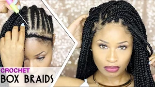 how to crochet box braids looks like the real thing free parting 