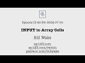 BI-22-39 INPUT to Array Cells - BASIC Interpreter