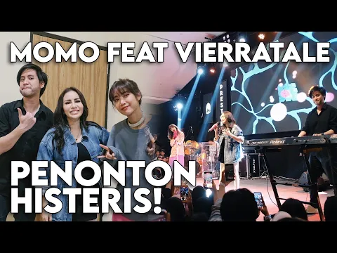 Download MP3 PENONTON HISTERIS!!! DADAKAN MANGGUNG BARENG VIERRATALE #MOMOISBACK