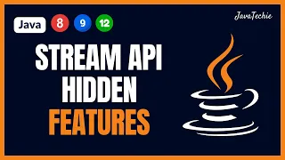 Java Streams features Exploring Hidden methods for Developers Javatechie