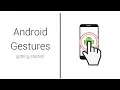 Android Gestures Getting Started