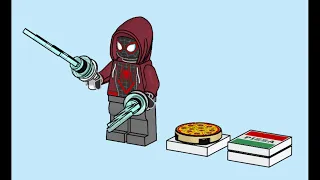 LEGO Instructions | Marvel | 682503 | Miles Morales with Pizza | Spider-Man | Magazine Gift