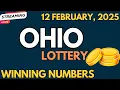 Ohio Midday Lottery Results For - 12 Feb 2025
