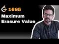 1695 Maximum Erasure Value LeetCode Two Pointers