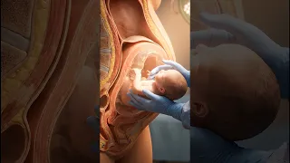 كيف يصل الأطباء إلى الطفل داخل الرحم    رحلة مذهلة عبر طبقات جسم الأم أثناء الولادة القيصرية  حيث ت دندنها