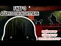 FNaF 3 - Aggressive Nightmare No Lure Ventilation Error All Night All Phantom Jumpscares