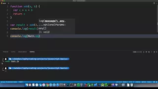 Javascript Basics 3 - Functions