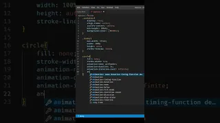 Animated SVG Loading Circle Using HTML CSS