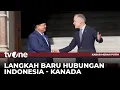 Lagu Pertemuan Bersejarah Antara Indonesia-Canada untuk Memperkuat Kerjasama di Sejumlah Bidang | tvOne