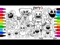 Download Lagu POPPY PLAYTIME Chapter 3 Coloring Pages / How to Color All New Bosses and Monsters #f433