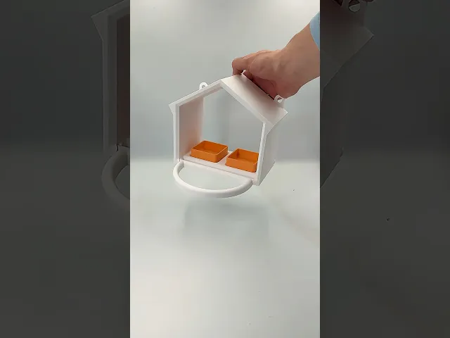 Window Mounted Bird Feeder House video thumbnail