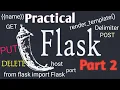 Python Flask Web Development Tutorial Part 2