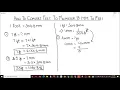 How to Convert Feet to Millimeter and Millimeter to Feet Convert ft to mm ft to mm conversion