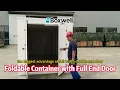 Foldable Container with End Door Easy Forklift Loading Qingdao Boxwell Factory