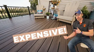 Deck pricing Composite Deck Project Overview with TimberTech Edge Prime