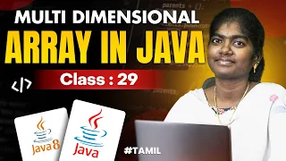 Java Programming 2025 Ep 29 Multidimensional array in Java With sample program in