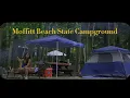 Weekend Camping at Moffitt Beach State Campground Paddle boarding Fishing