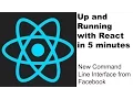 Up and running with react js in 5 minutes