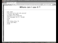 Beginner Perl Maven tutorial 8 2 - Where can I use Regexes