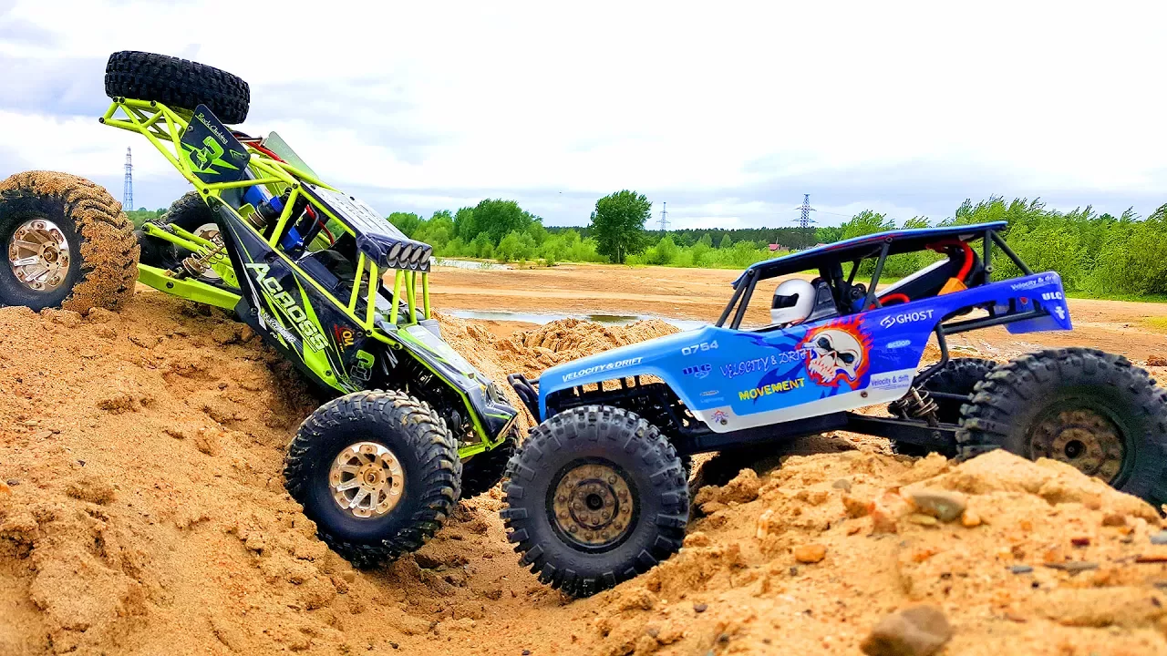 RC Crawler Murah 200 ribuan bisa naik Turun - Review