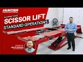 Hunter Scissor Alignment Lifts Standard Operations