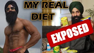WHAT I EAT IN A DAY TO STAY MUSCULAR & SHREDDED