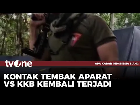 Mencekam! TNI dengan KKB Terlibat Kontak Senjata