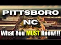 Discovering Pittsboro NC The Good The Bad and The Surprising
