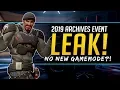 Overwatch Archives Event 2019 Leak - Start Date but no new Gamemode