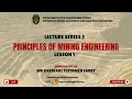 Surface Mining Methods Explained Strip Terraced Open-Pit Mining Lecture Series 3 - Lesson 1