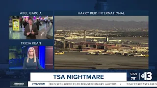 Shutdown strains TSA staffing as Las Vegas heads into spring break travel season