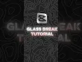 CapCut Glass Break Effect Tutorial Realistic Glass Shatter Transition